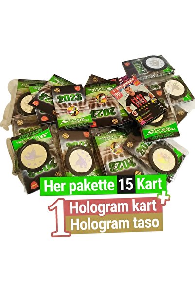 AKSAN 15 بطاقة لاعب كرة قدم + 1 بطاقة لاعب كرة قدم ثلاثية الأبعاد + 1 صورة ثل...