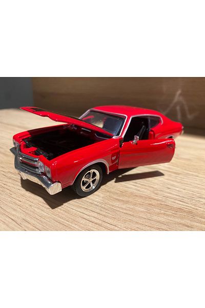 liss çarşı Classic Chevrolet Camaro Z28 Collectible 1:32 Model Car with Hood and Doors Opened Brand Bandrolled