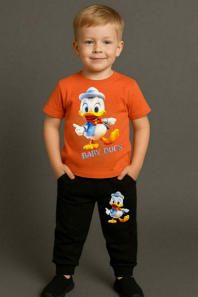 BEREKET BABY Boys' Cotton Double Suit Daily Comfortable Clothing – 1-6 Years