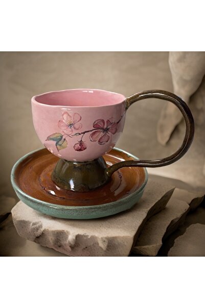 Gesto seramik فنجان بهار دالي المصنوع يدويًا عالي الجودة سعة 140 مل