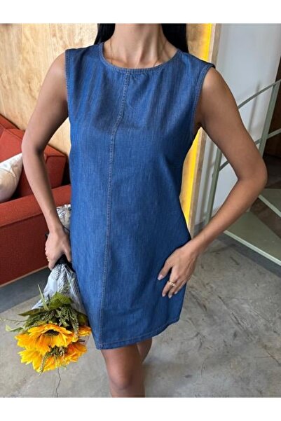 Genel Markalar Benorra Kumaştan İmal Edilen Sırt Bağcıklı Elbise