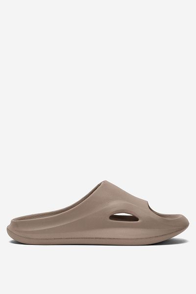 Liger Men's Eva Comfortable Comfort Beach Summer Daily Slippers Brown