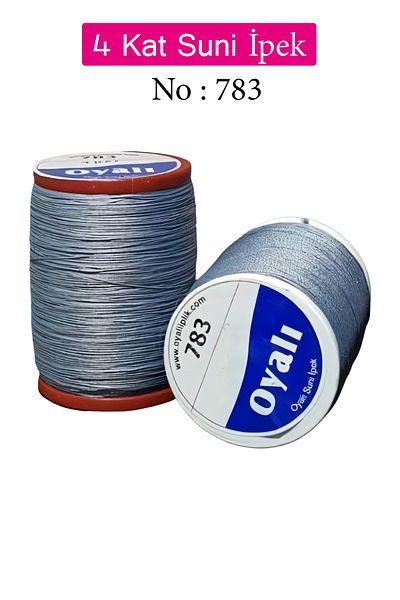 BirdoluSepet Embroidered 4 Layers Rayon Yarn Needlepoint Needlepoint Beading Floss Crochet Embroidery No:783