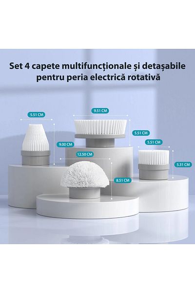 Regal Bliss Set of 4 Regal Bliss ® multifunctional heads for the rotary electric toothbrush