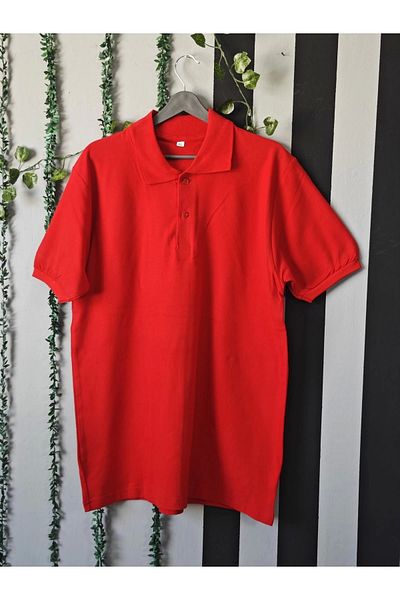 dafri 100% Cotton Unisex Polo Collar Combed Cotton T-Shirt