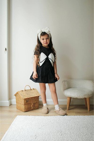 maykids Black Skirt Suit