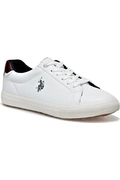 U.S. Polo Assn. يو اس بولو اسن جيمي 2PR حذاء رياضي كاجوال مريح باللون الأبيض