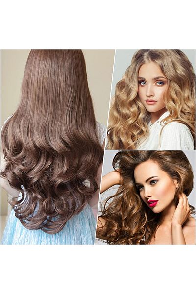 Regal Bliss Regal Bliss ® professional hair curlers hedgehog for long-lasting volume and resistant curls, Purple