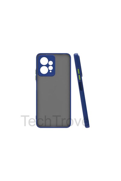 TechTrove حافظة لهاتف Xiaomi Redmi Note 12 4G بتصميم متجمد وحواف ناعمة لحماية...