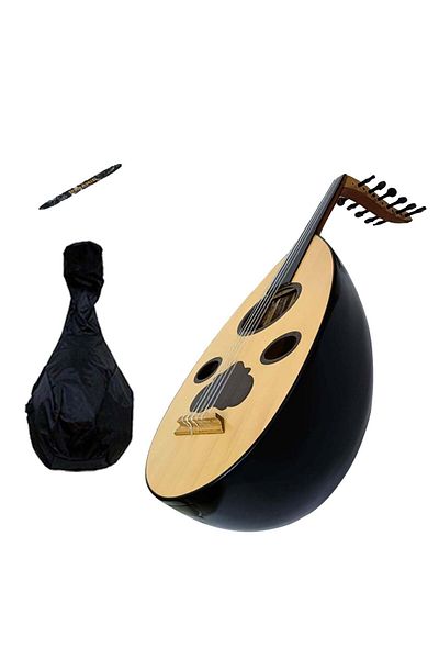 alkaraz music Lux Oud with Ebony Fingerboard, Bag and Pick