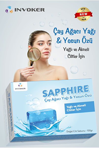 INVOKER Akne Sivilce Siyah Nokta Karşıtı 100 gr Yüz Sabunu Yeni Ve Etkili For...