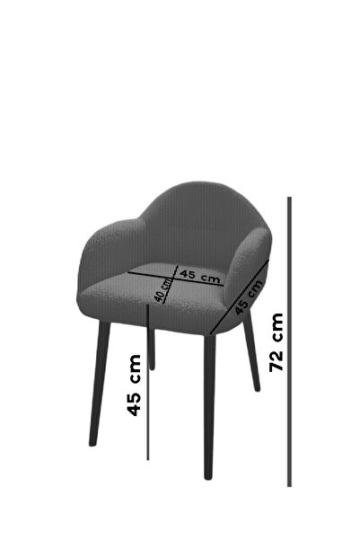 stillola Tokyo Ahşap Ayaklı Retro Minimal Berjer Puf Makyaj Masası Sandalyesi Xlarge Puf