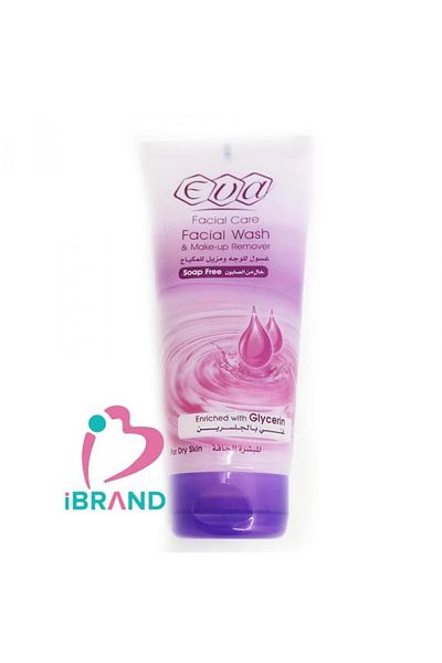 EVA Eva Facial Wash and Makeup Remover Enriched with Glycerin 150ml