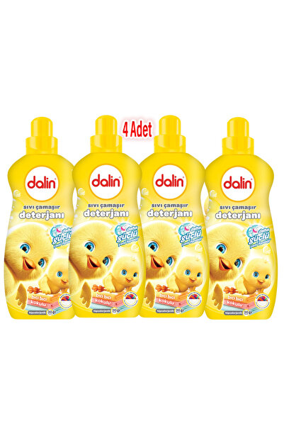 Dalin X 4 Adet Sıvı Çamaşır Deterjanı ( Daha Güçlü Yeni Formül ) 1500 ml