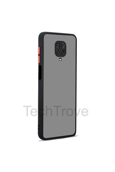 TechTrove حافظة هاتف Xiaomi Redmi Note 9 Pro بتصميم متجمد وحواف ناعمة لحماية ...