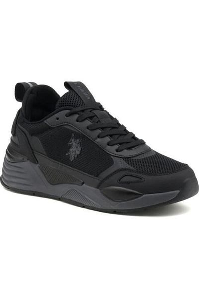 U.S. Polo Assn. Adidași Negri Pentru Copii
