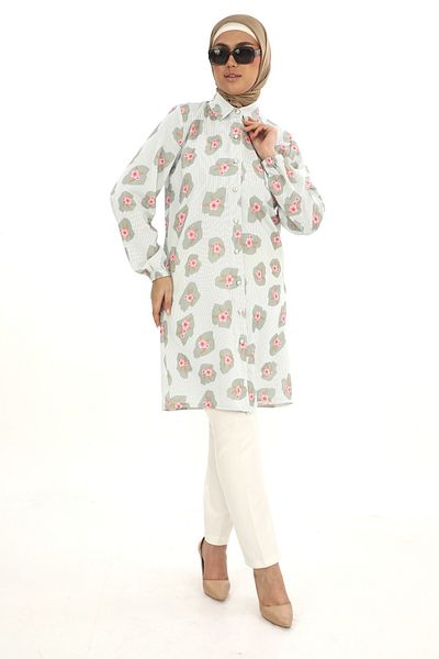 TUNİK Women's Patterned Hijab Tunic