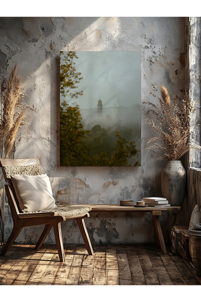 visdora Διακοσμητικό Ομιχλώδες Τοπίο Σπίτι Γραφείο Κουζίνα Σαλόνι Διακόσμηση ...