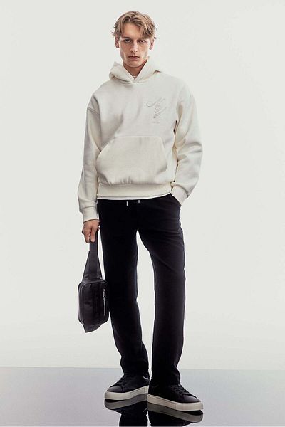 H&M Loose Fit Printed hoodie