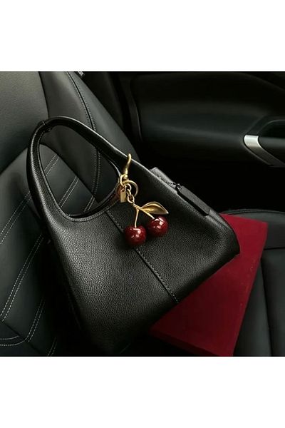 BALEZA Cherry Figured Bag Charm / Keychain