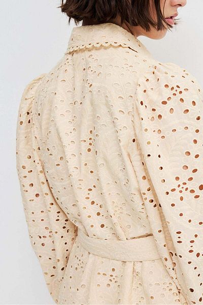 H&M Broderie anglaise shirt dress