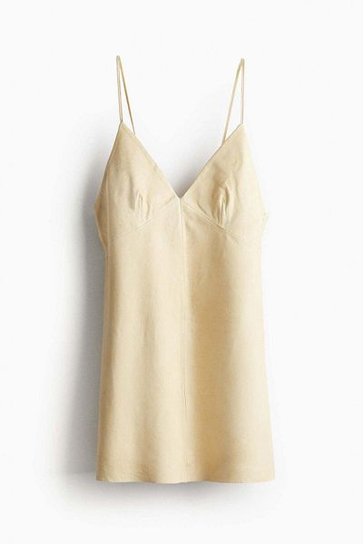 H&M Leather mini dress