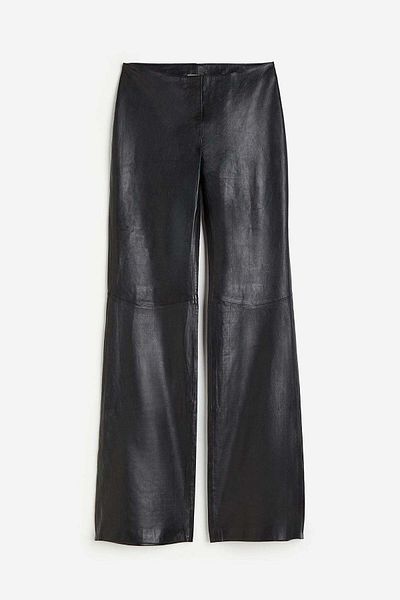 H&M Leather trousers