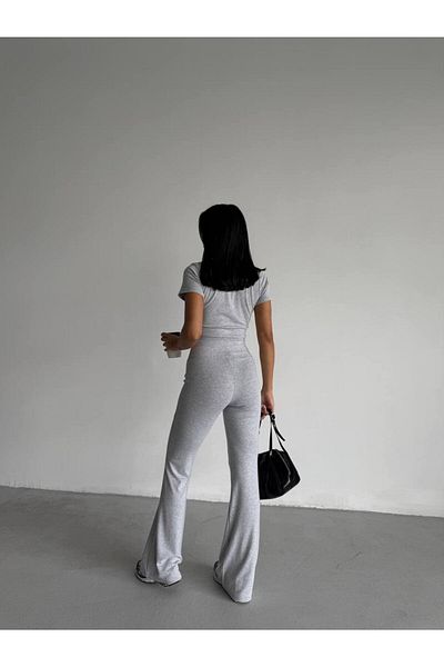 ZES COLLECTİONS Double Crop Set
