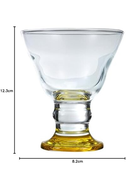 LAV -CORAL ORION ICE CREAM BOWL 250cc 6PC ST