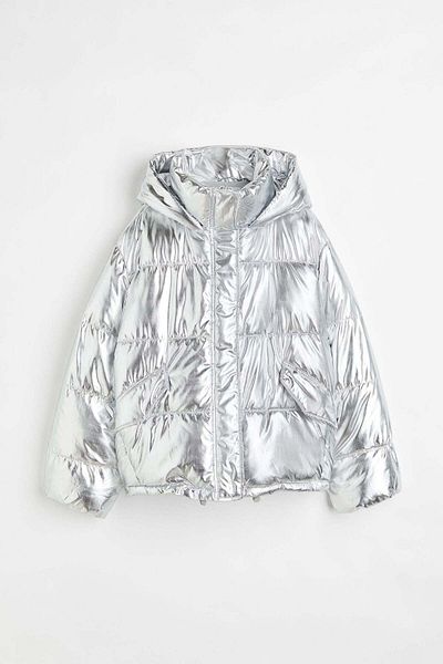 H&M Hooded puffer jacket