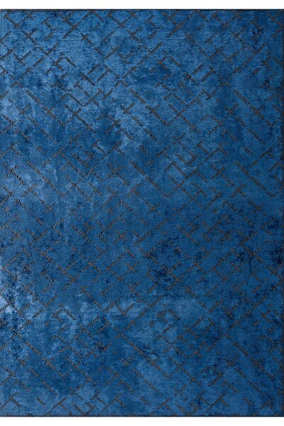 BM Home MYSTIQUE LACİVERT 100X300 CM HALI