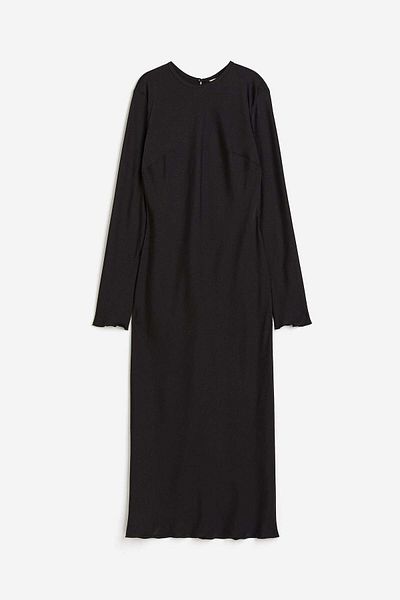 H&M Long-sleeved midi dress