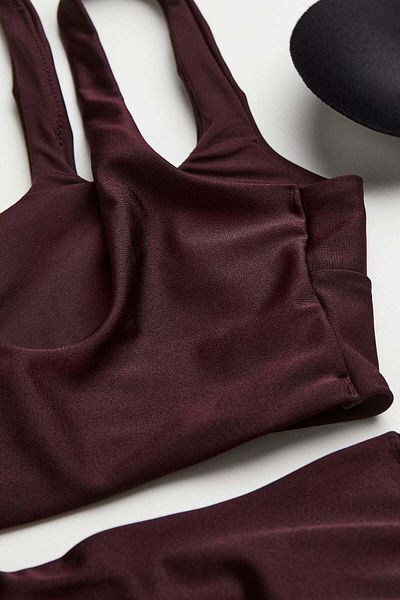 H&M High-leg one-shoulder swimsuit