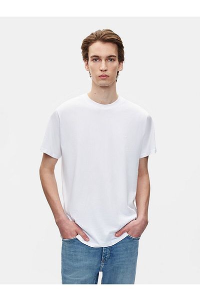 Ltb Tricou alb obișnuit