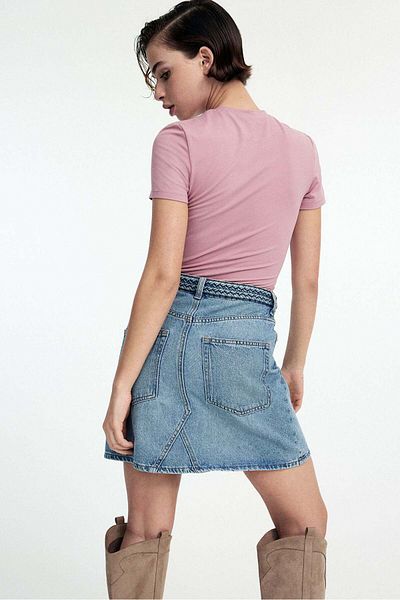 H&M Fitted T-shirt