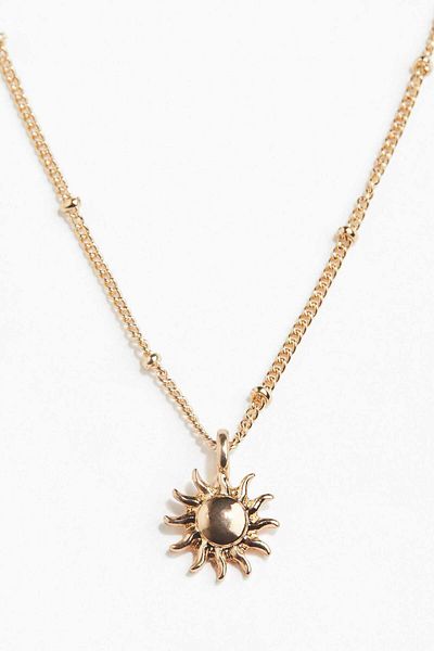 H&M Sun-pendant necklace