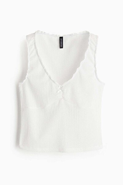 H&M قميص جيرسي مجعد