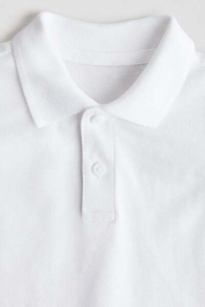 H&M Cotton piqué polo shirt