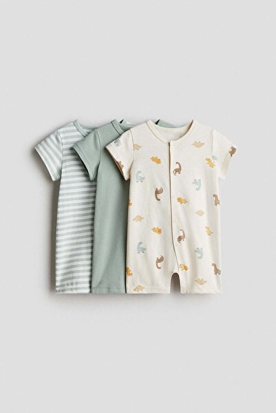 H&M 3-pack cotton pyjamas