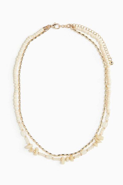 H&M قلادة من سلسلتين