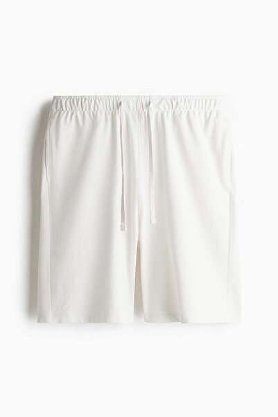 H&M Relaxed Fit Knee-length piqué shorts