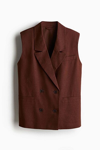 H&M Linen-blend waistcoat