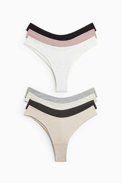H&M 7-pack Cotton Brazilian Briefs