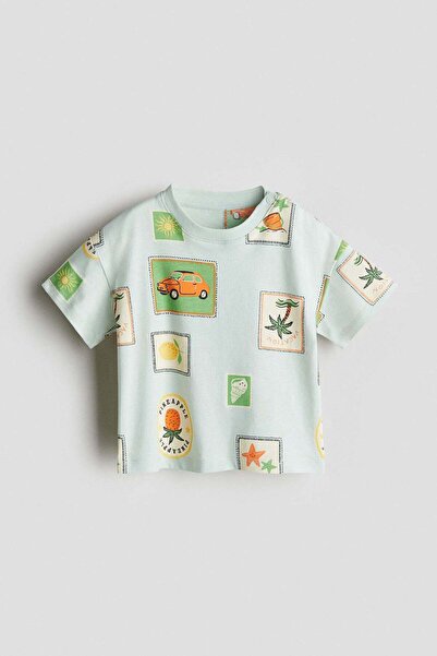 H&M Printed cotton T-shirt