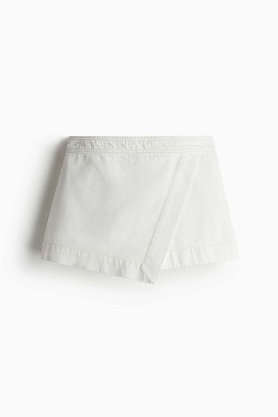 H&M Wrap denim skort