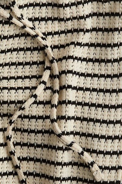 H&M Textured-knit Trousers