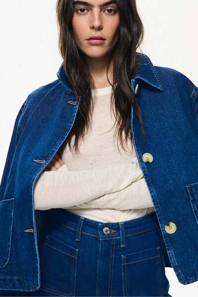 H&M Flared Ultra High Jeans