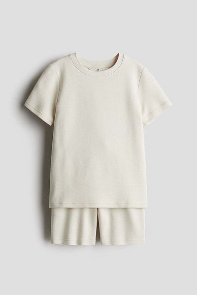 H&M 2-piece T-shirt And Shorts Set