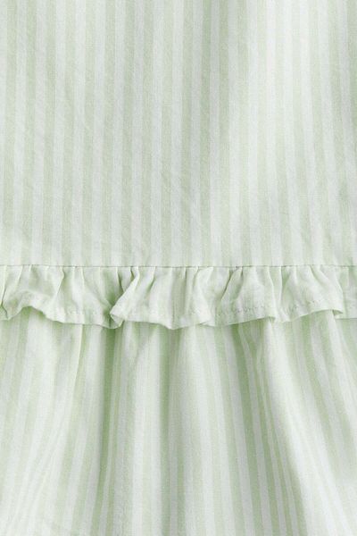 H&M Cotton peplum top