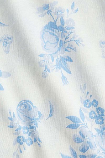 H&M Flutter-sleeved cotton top